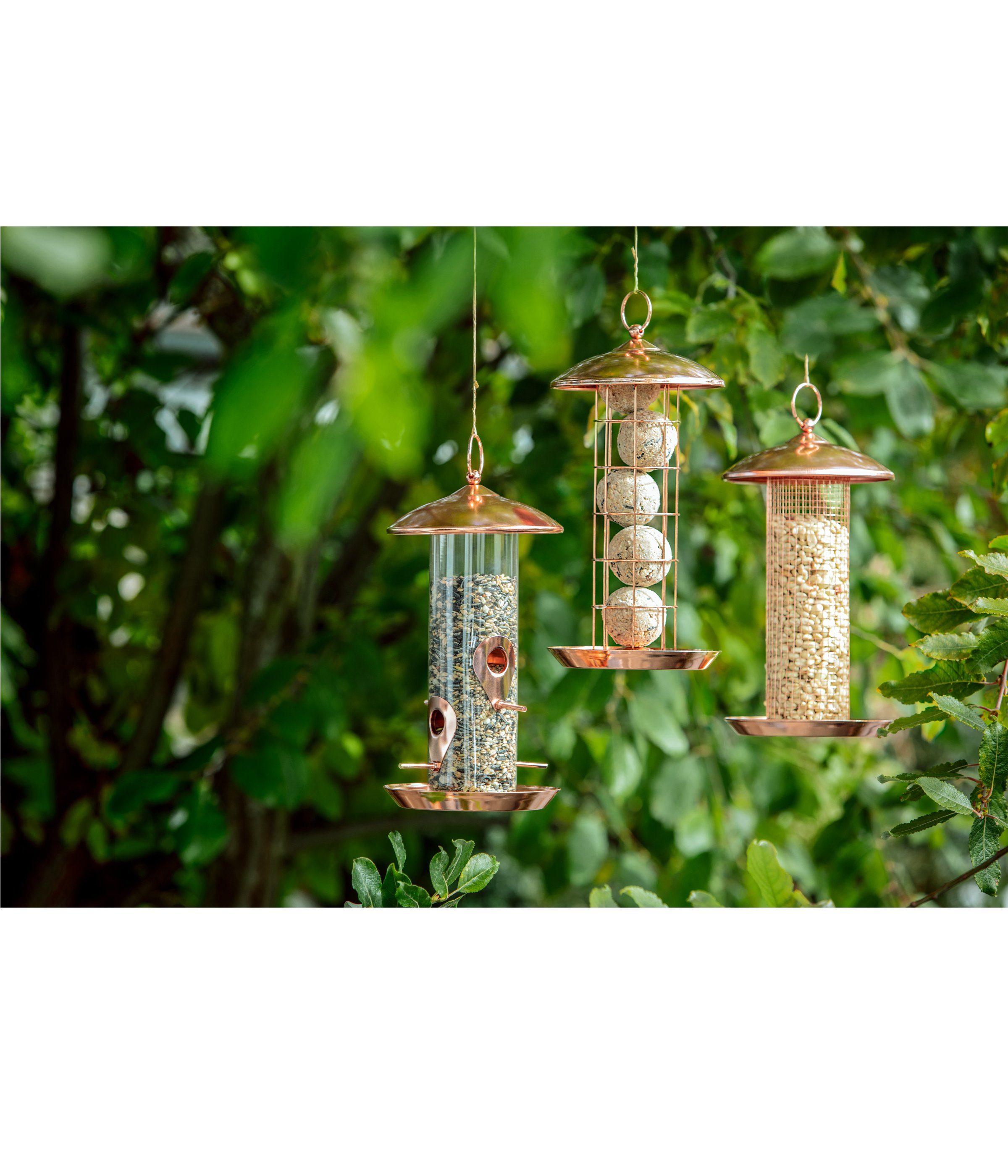 Dehner Vogelhaus Natura Wildvogel-Futtersäule Manon, Ø 16 x 30 cm
