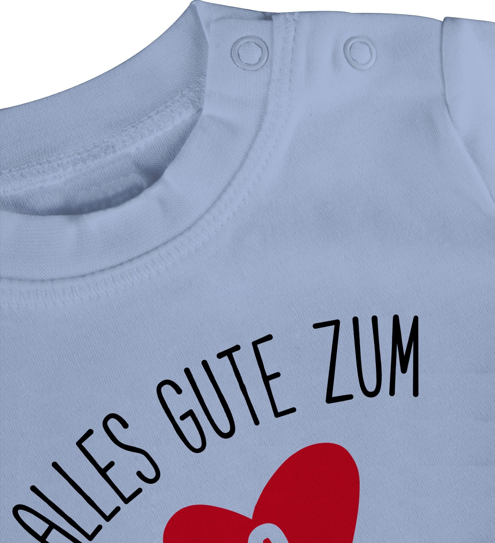 Shirtracer T-Shirt Alles Babyblau Muttertagsgeschenk Muttertag 2 zum zweiten gute