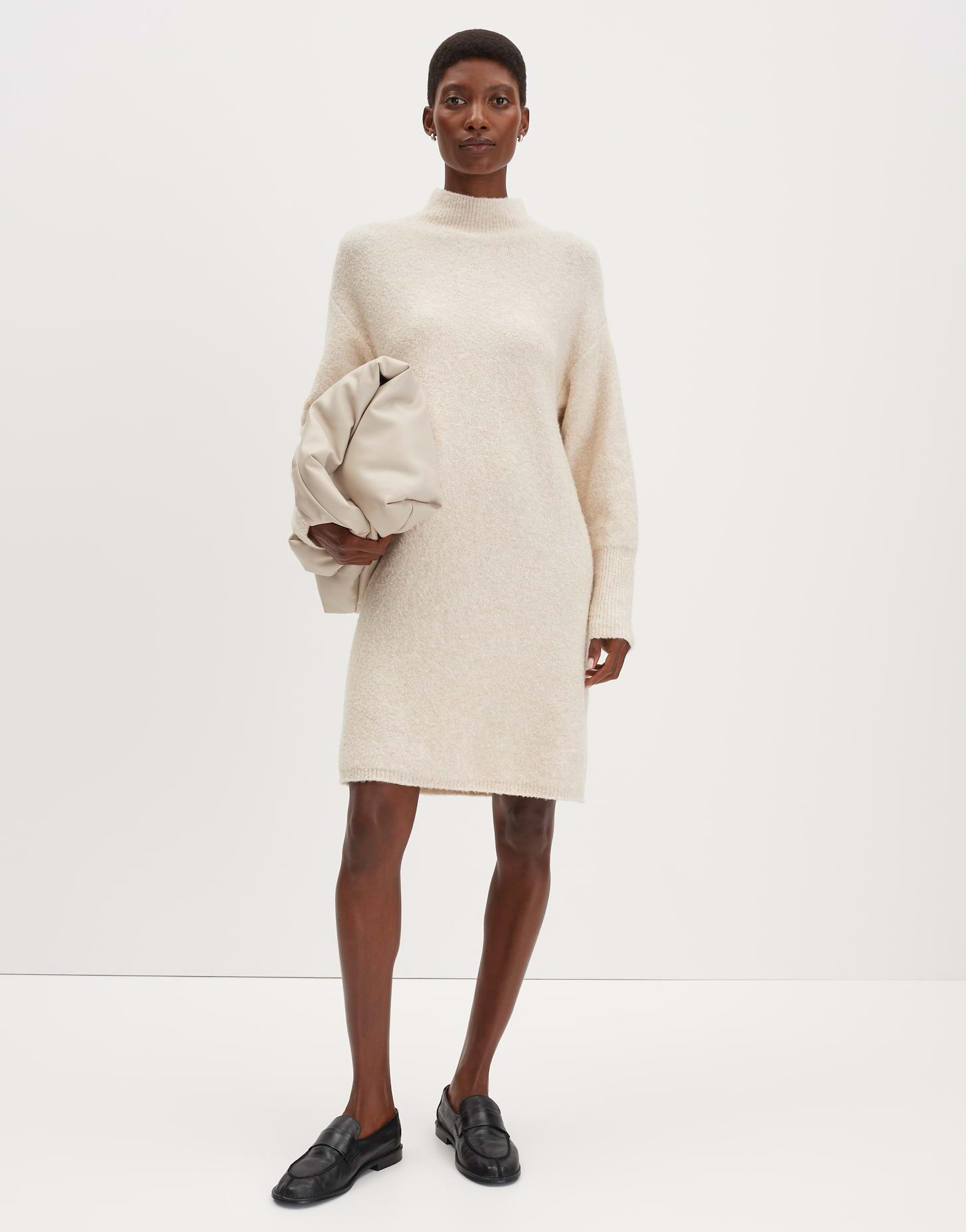 someday Sweatkleid QURLY Strickkleid in Bouclé günstig online kaufen