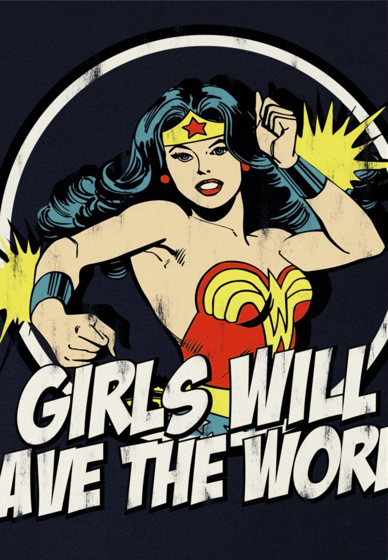 LOGOSHIRT T-Shirt Wonder Woman mit tollem Statement-Print