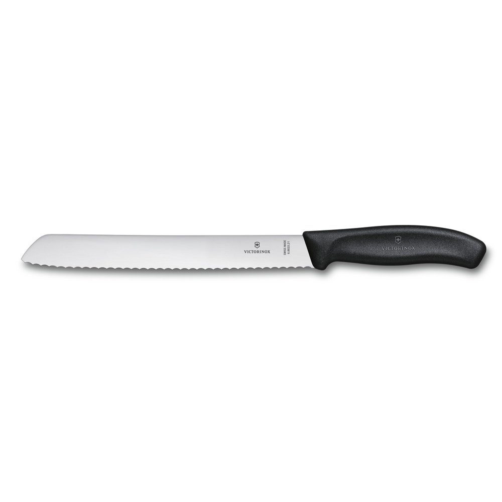 Victorinox Brotmesser Classic schwarz Victorinox Swiss Brotmesser