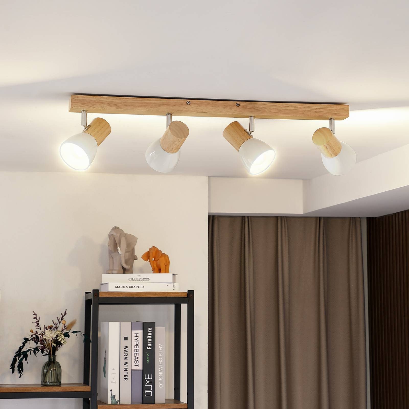Lindby Strahler Thorin, Skandinavisch, Holz, Metall, günstig online kaufen