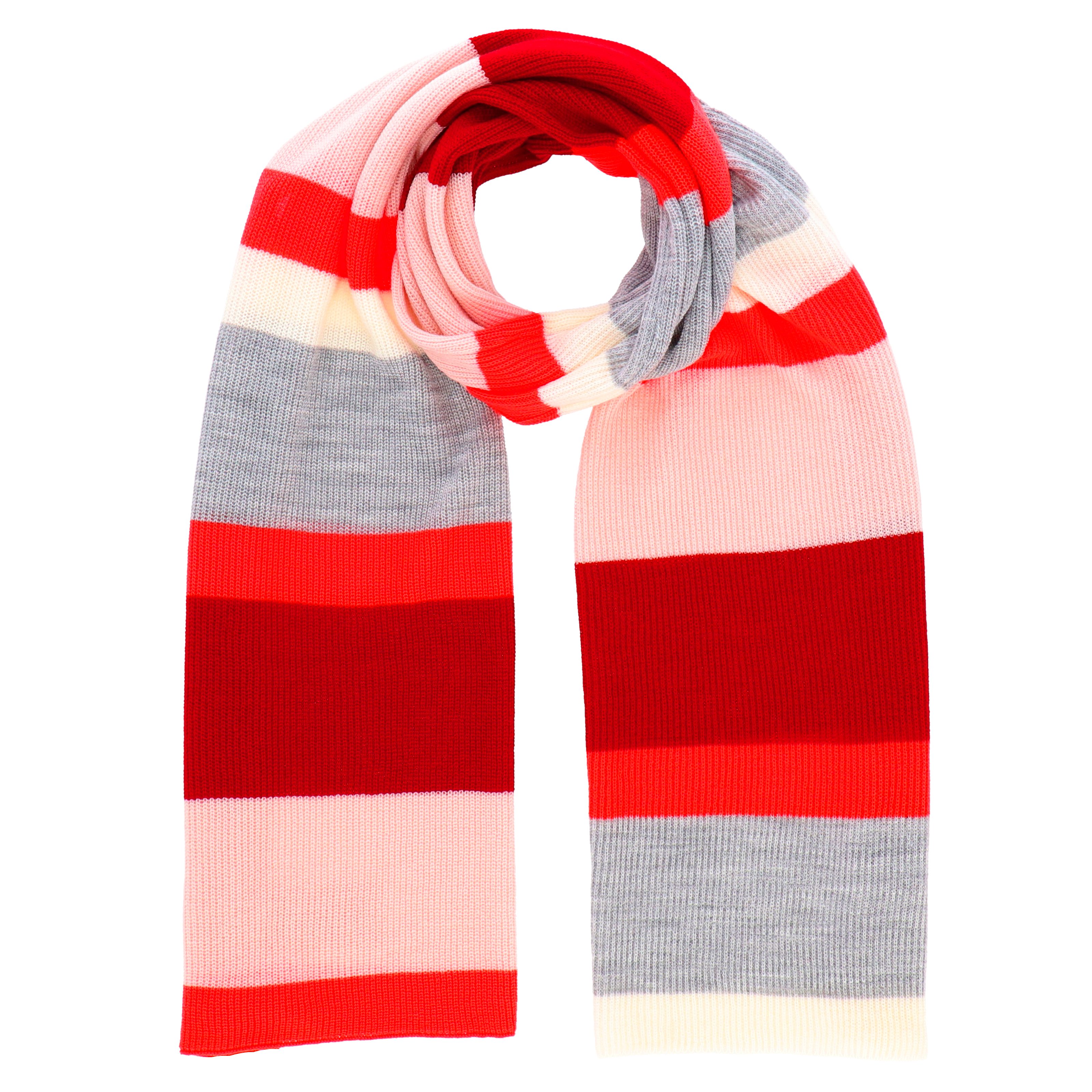 halsüberkopf Accessoires Strickschal Schal Streifen, mit 5 Farben