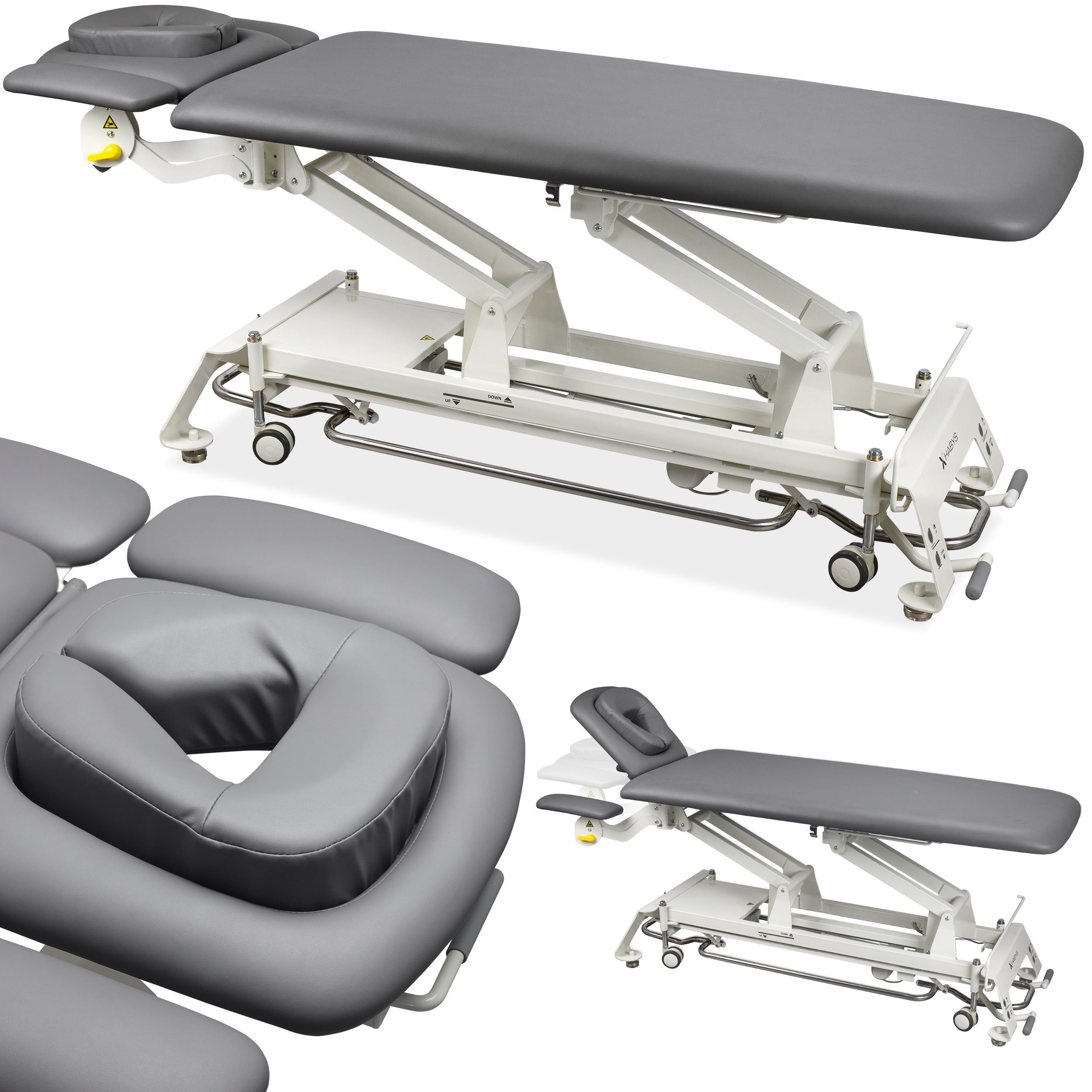 Habys Massageliege Evero v4 Elektrische Behandlungsliege Therapieliege