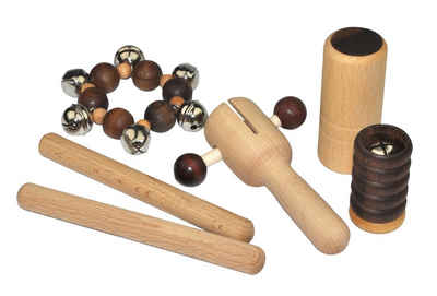 Music for Kids Premium by Voggenreiter Greifspielzeug Maxi-Percussion-Set (6-tlg), Made in Germany