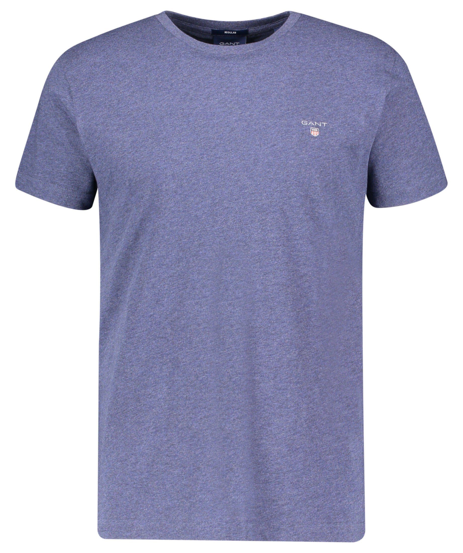 T-Shirt T-Shirt Herren (82) blue (1-tlg) Gant