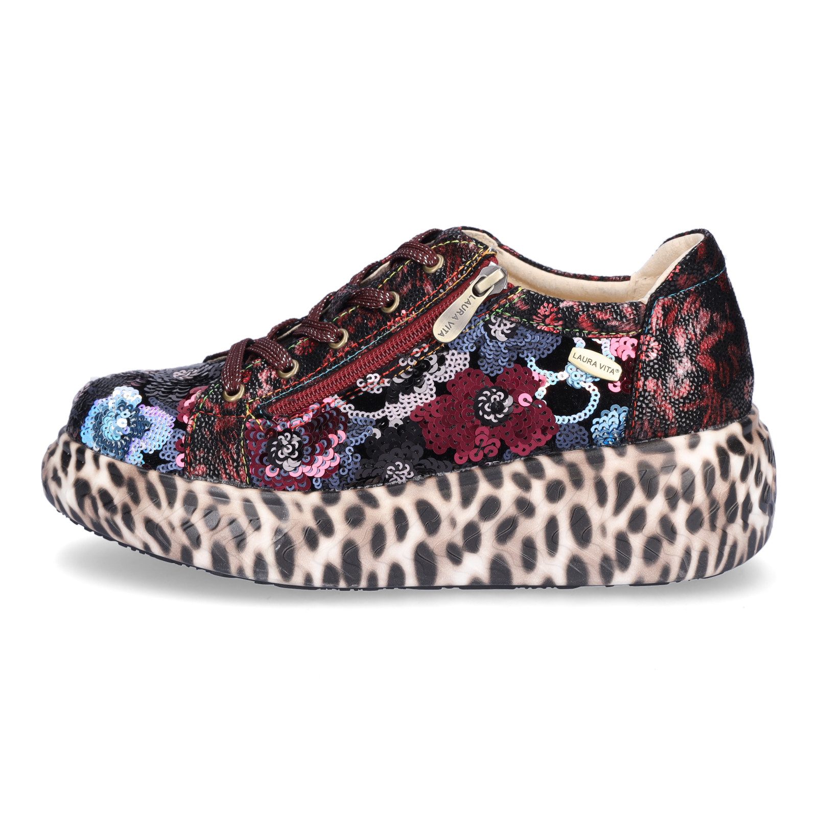 LAURA VITA Laura Vita Damen Sneaker bordeaux Sneaker