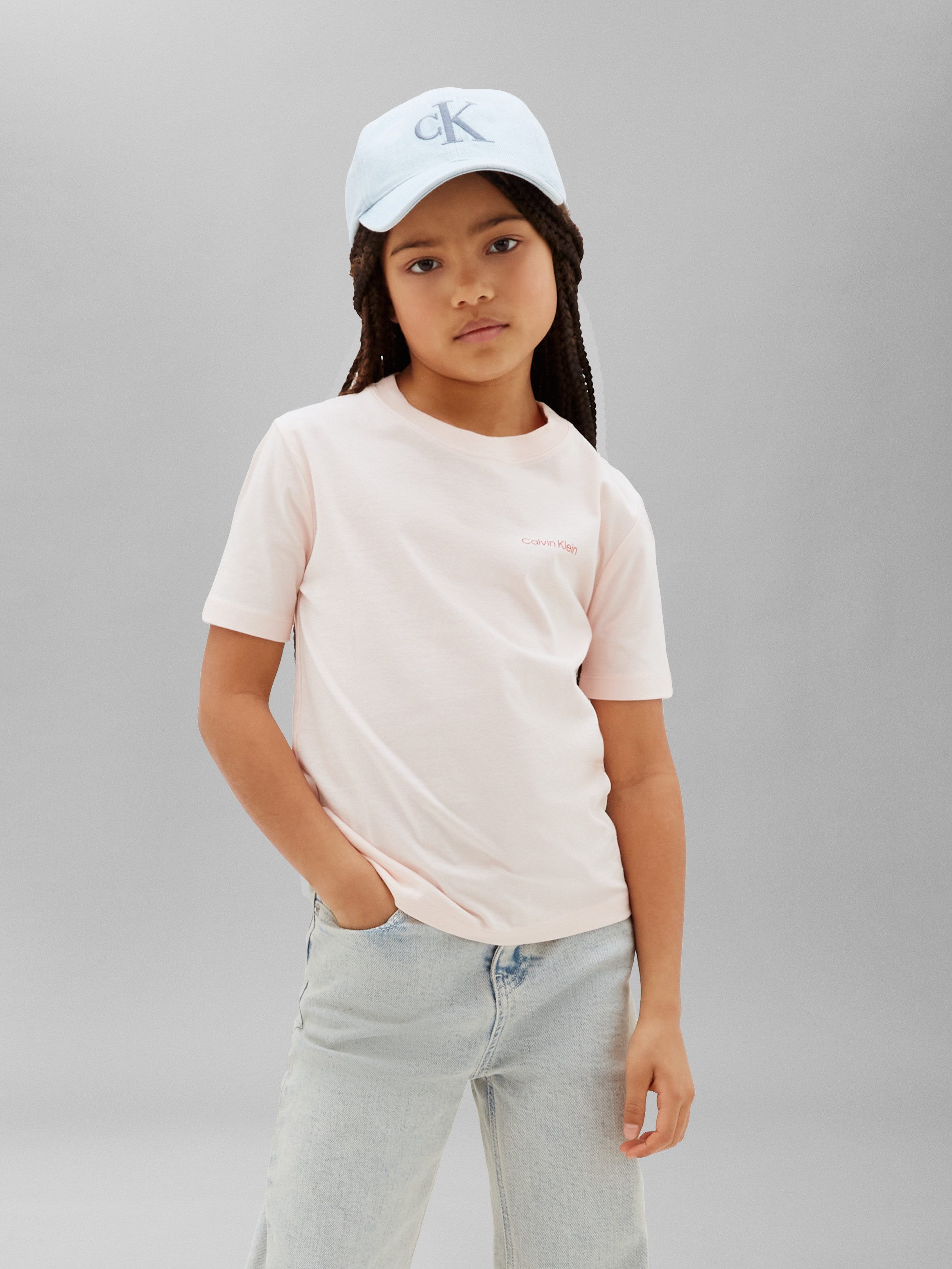 Calvin Klein Jeans T-Shirt SMALL CHEST INST.LOGO SS T-SHIRT Regular fit, Logoschriftzug
