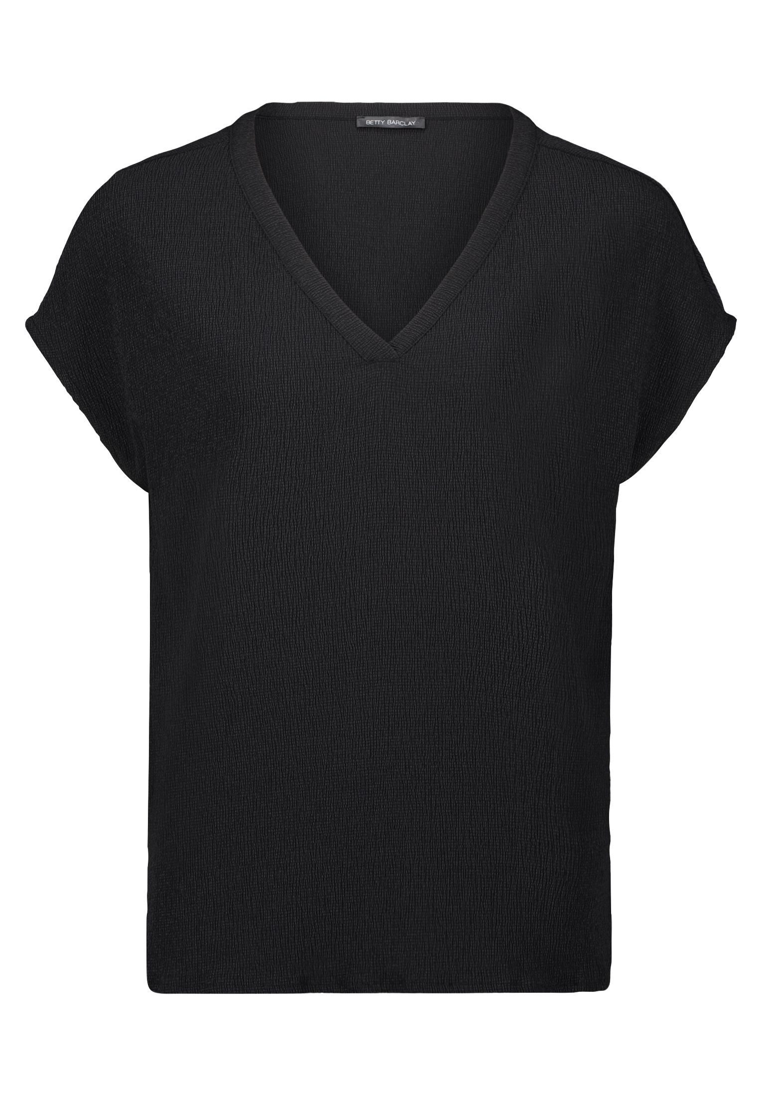 Kurzarmshirt Damen mit V-Ausschnitt