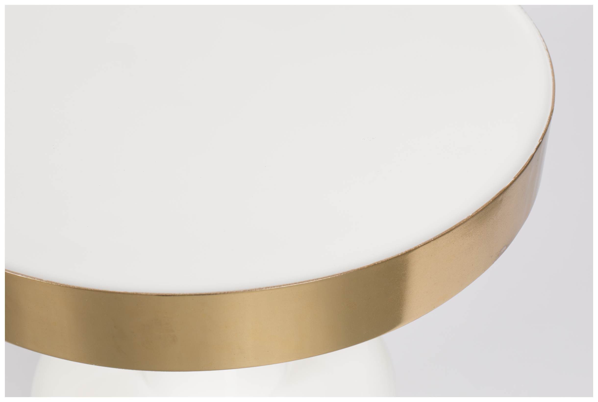 Zuiver Beistelltisch Beistelltisch GLAM Weiß von ZUIVER Ø 36 cm