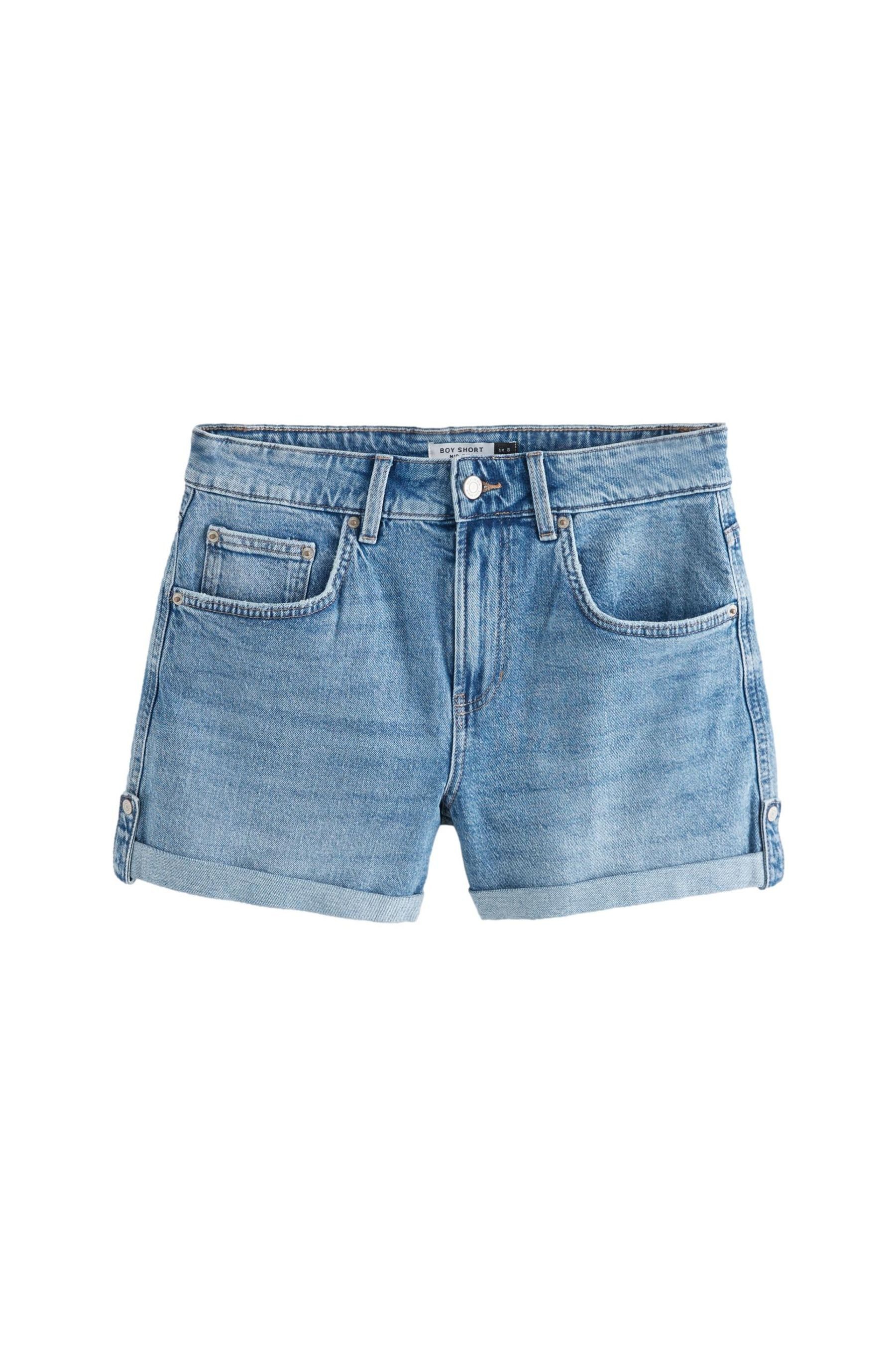 Next Jeansshorts Boy-Shorts aus Denim, Kurzgröße (1-tlg) günstig online kaufen