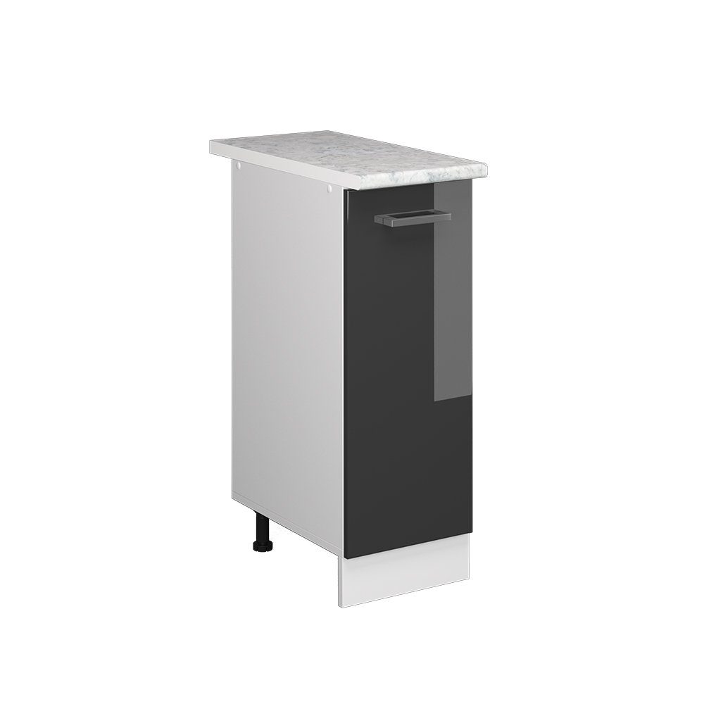 Vicco Apothekerschrank R-Line, Anthrazit Hochglanz/Weiß, 30 günstig online kaufen