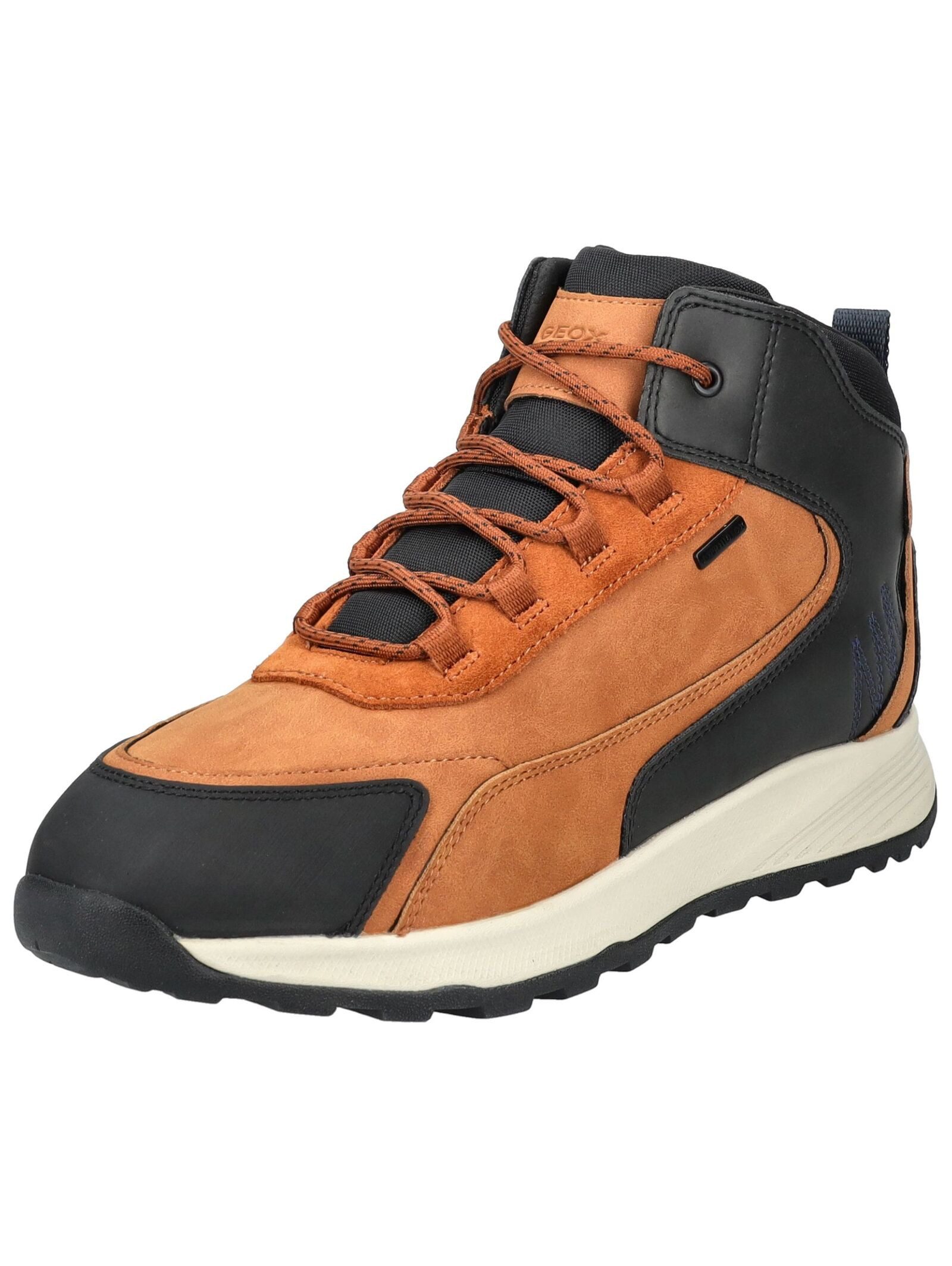 Geox Geox Stiefelette Lederimitat/Textil Schnürstiefelette