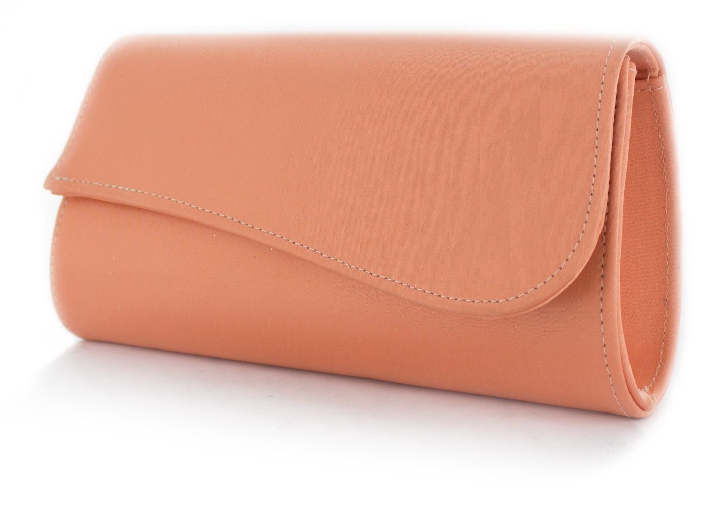 White Lady Clutch Julia Satin Clutch