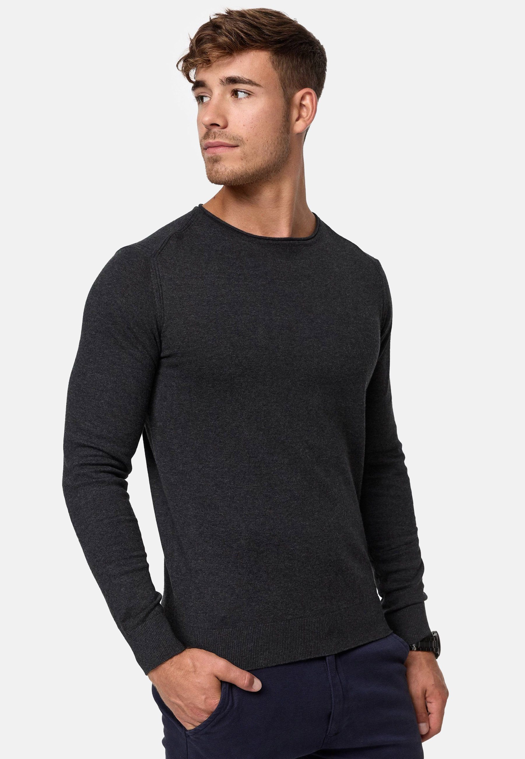 Indicode Strickpullover Herren Gamal Pullover Herrenpullover
