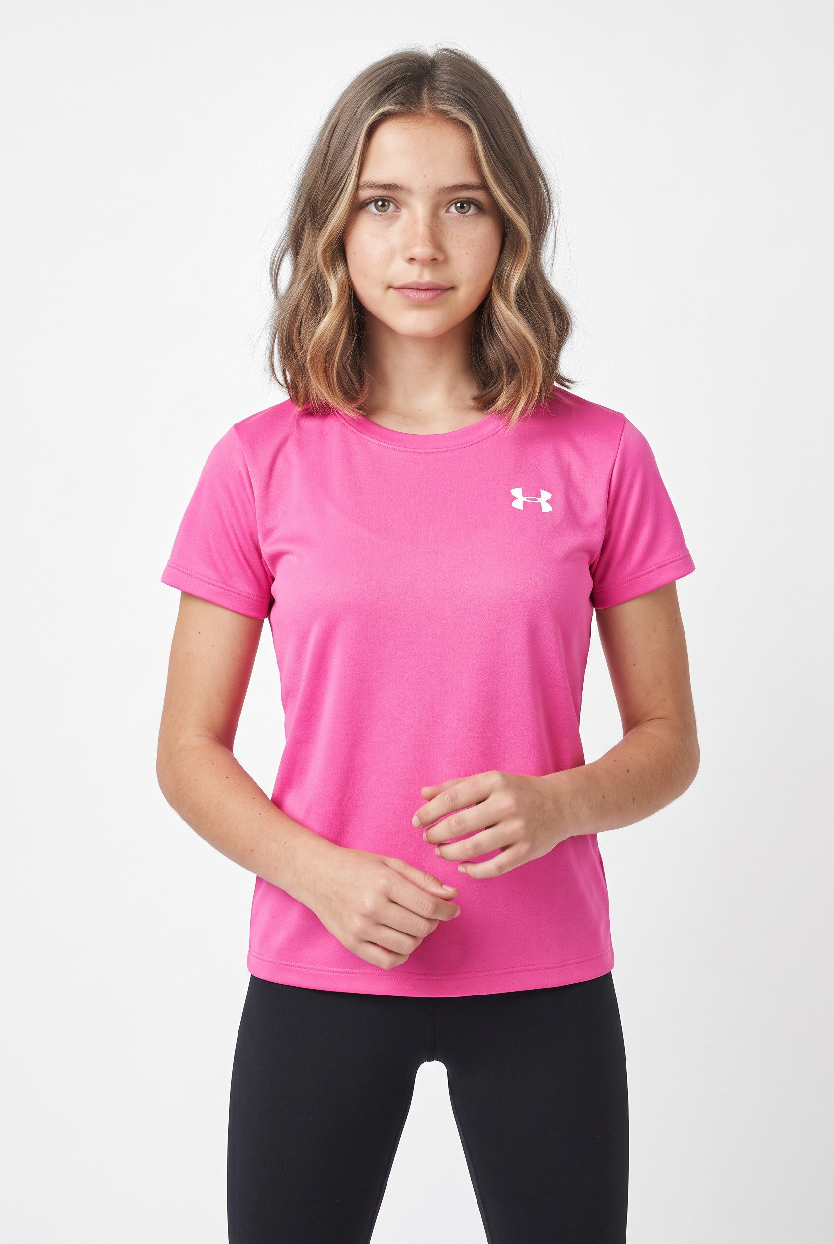 Under Armour® Trainingsshirt UA Tech SSC leichtes Trainingsshirt, mit Rundhalsausschnitt, ohne Verschluss