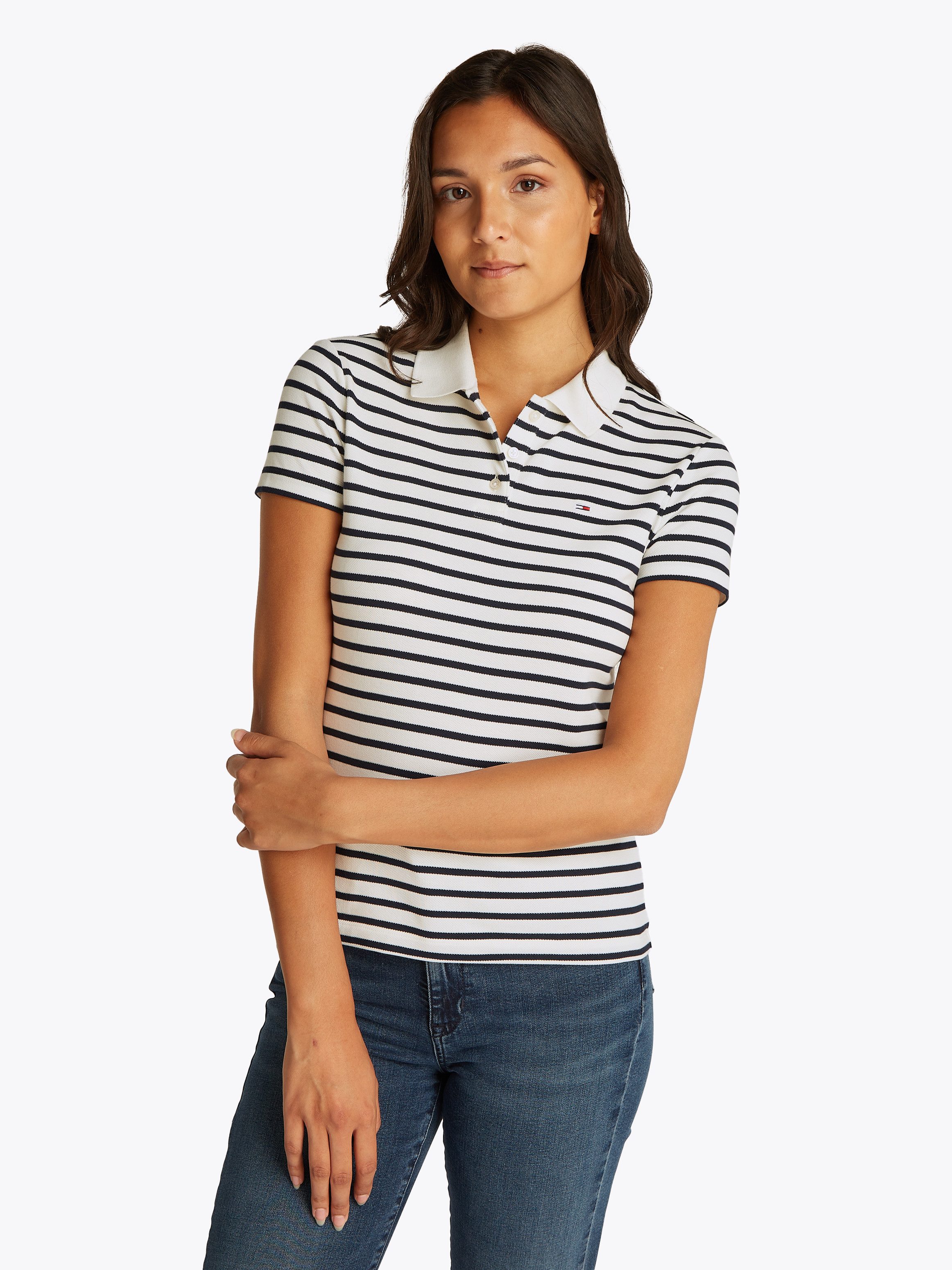 Tommy Jeans Poloshirt TJW SLIM ESSENTIAL günstig online kaufen