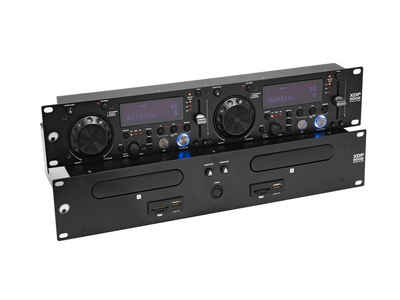 Omnitronic XDP-3002 Dual-CD-/MP3-Player Stereo-CD Player (USB + SD + CD-Player Anti-Shock)