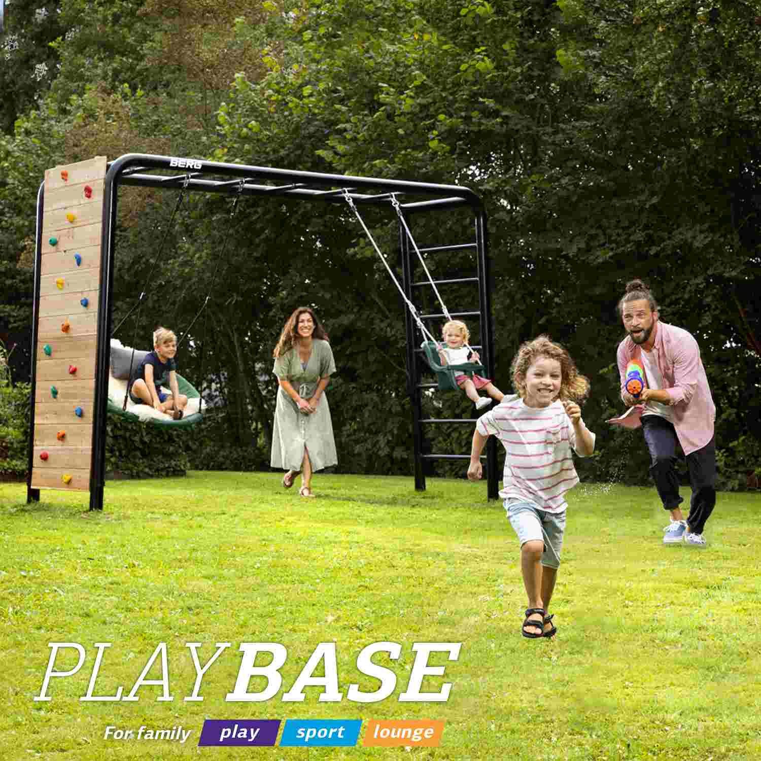 Berg Klettergerüst PlayBase L Schaukelgestell mit günstig online kaufen