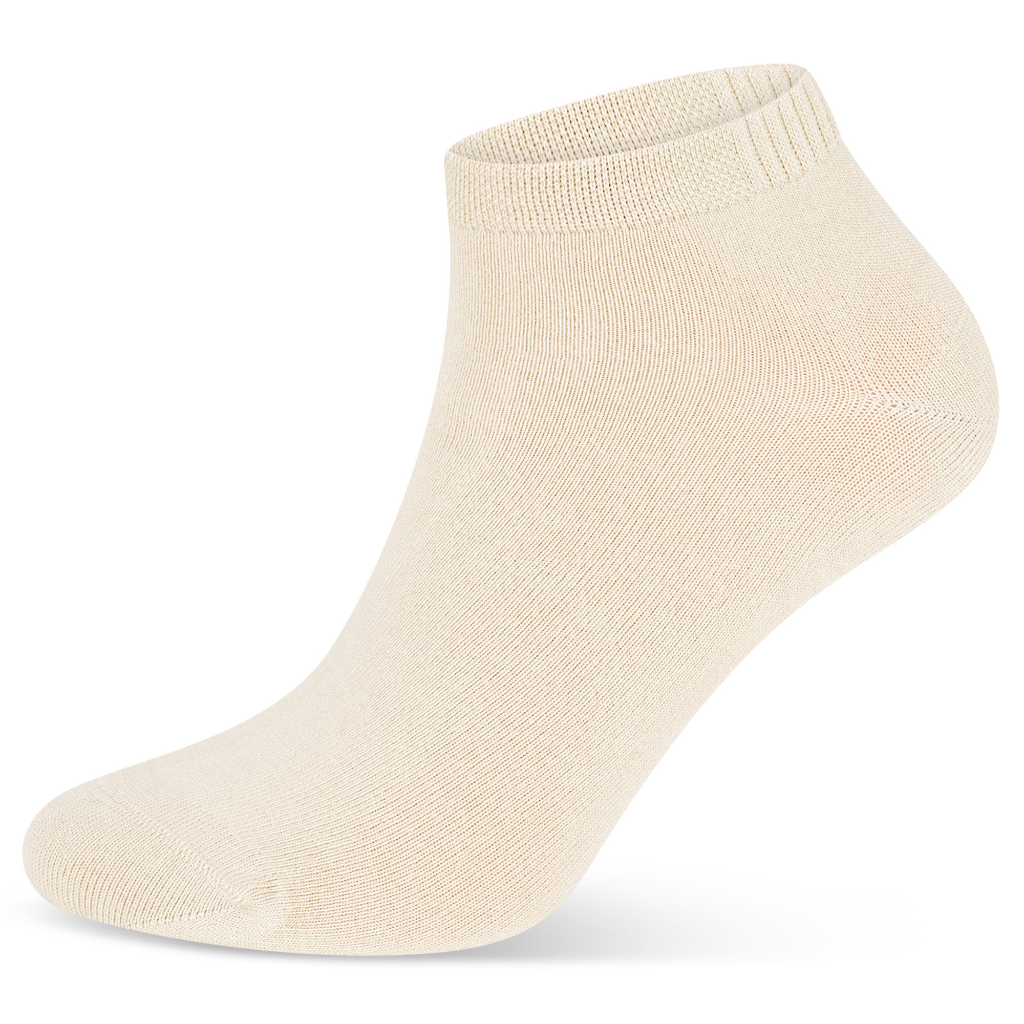 footart Sneakersocken Sneaker Socken Bambus Viskose ohne Gummibund foot-art bamboo:line (6 Paar)