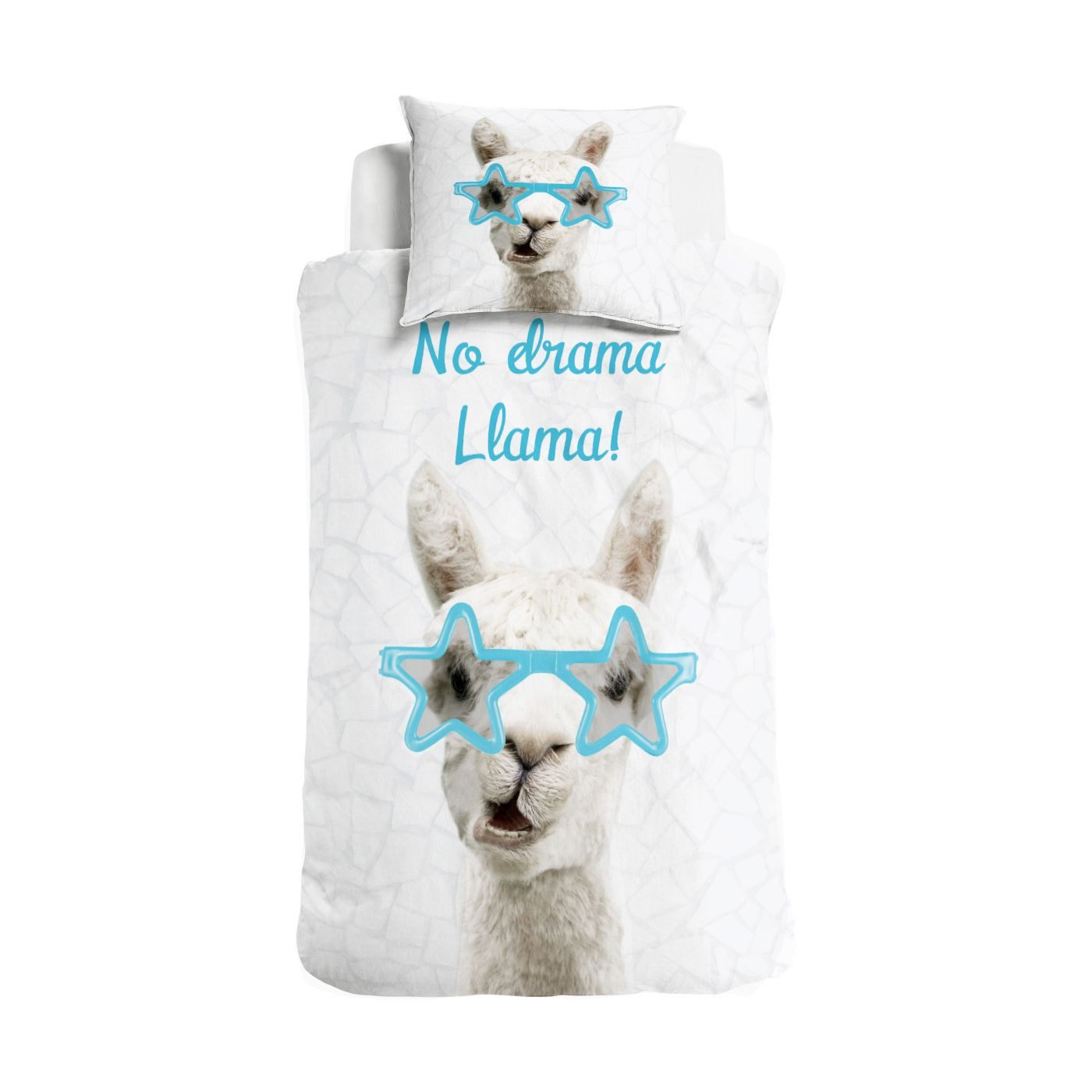 Little Monster Kinderbettwäsche Renforce Bettwäsche 135x200 Lama 100% Baumw günstig online kaufen