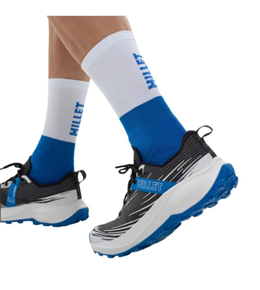 Millet Trail-Laufschuhe Intense Ultra schwarz/blau/weiss Herren Wanderschuh