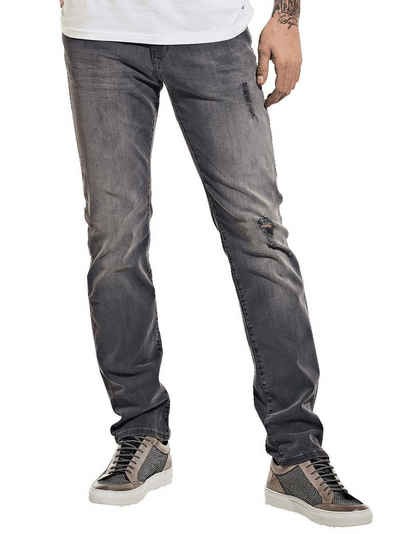 emilio adani Stretch-Jeans »Super Stretch Jeans mit Destroy Effekten«