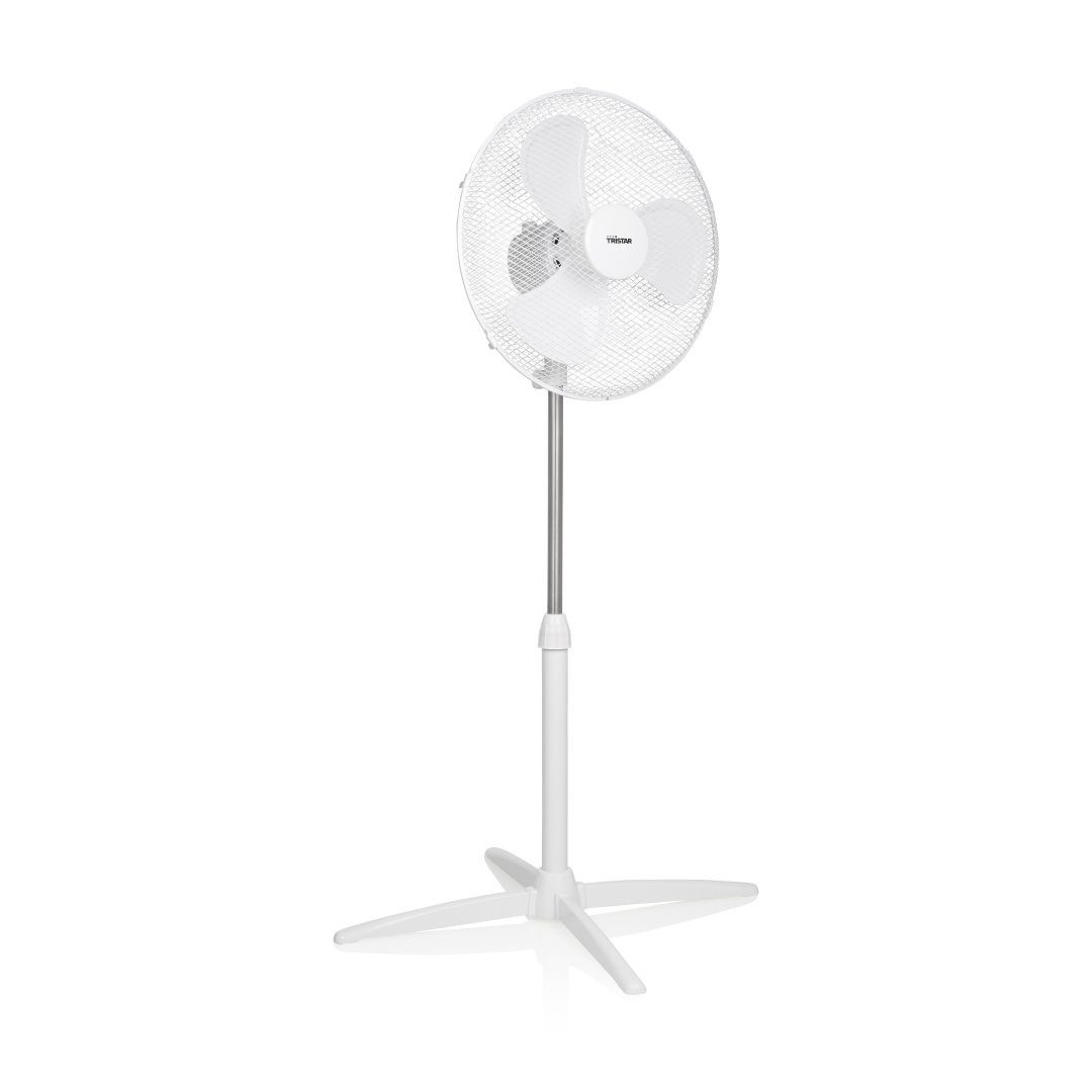 Tristar Standventilator Tristar VE-5755 Fußventilator – Einstellbar von 85 bis 115 cm – 85-Gra, Ø 40 cm – Höhenverstellbar 85-115 cm