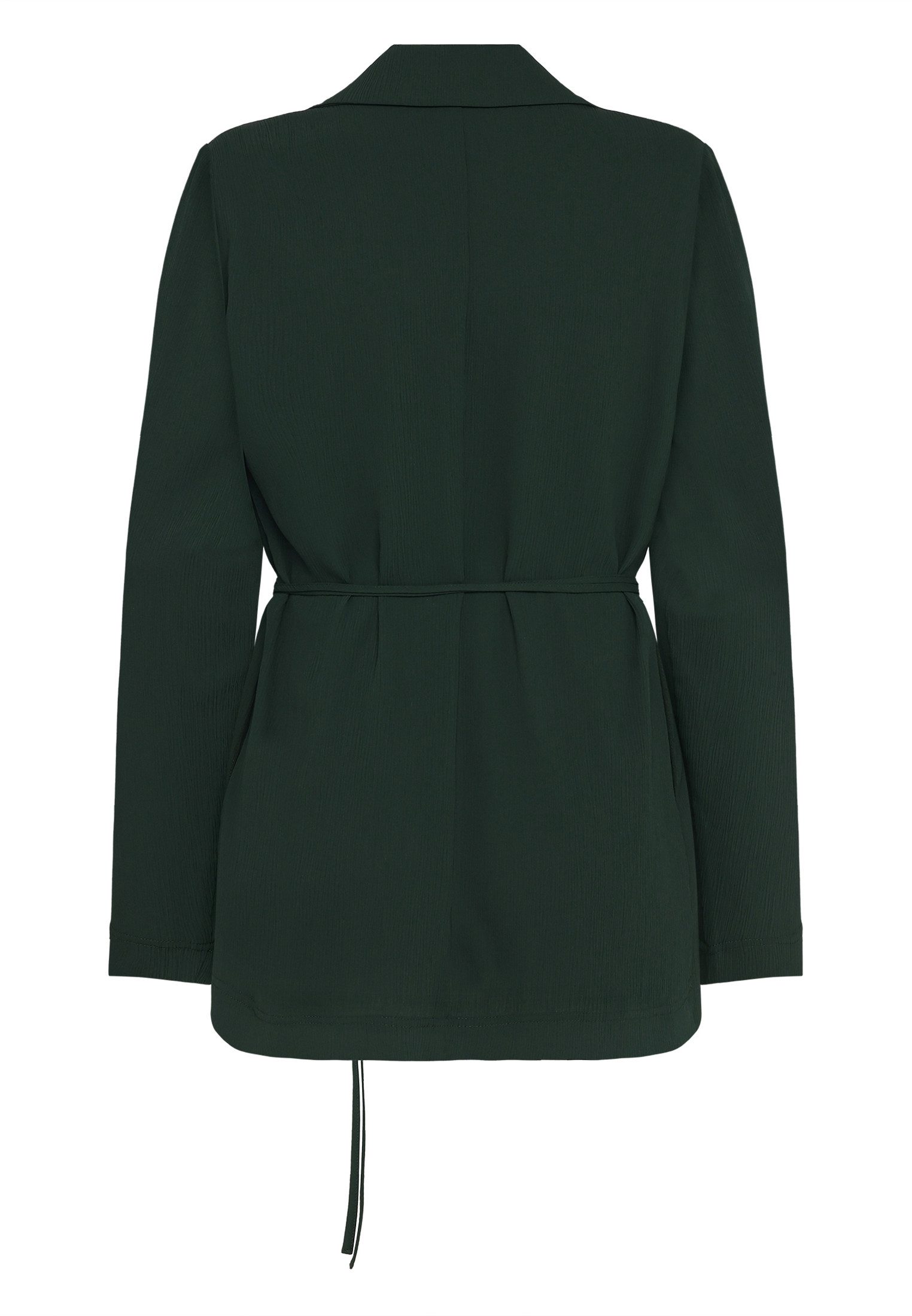 Zero Jackenblazer Damen strukturiert mit Bindedetail Schnalle