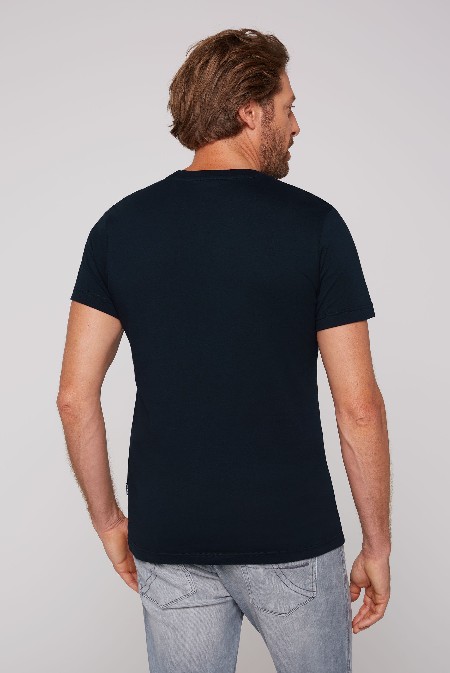 CAMP DAVID T-Shirt, mit Logo-Print auf der Vorderseite günstig online kaufen
