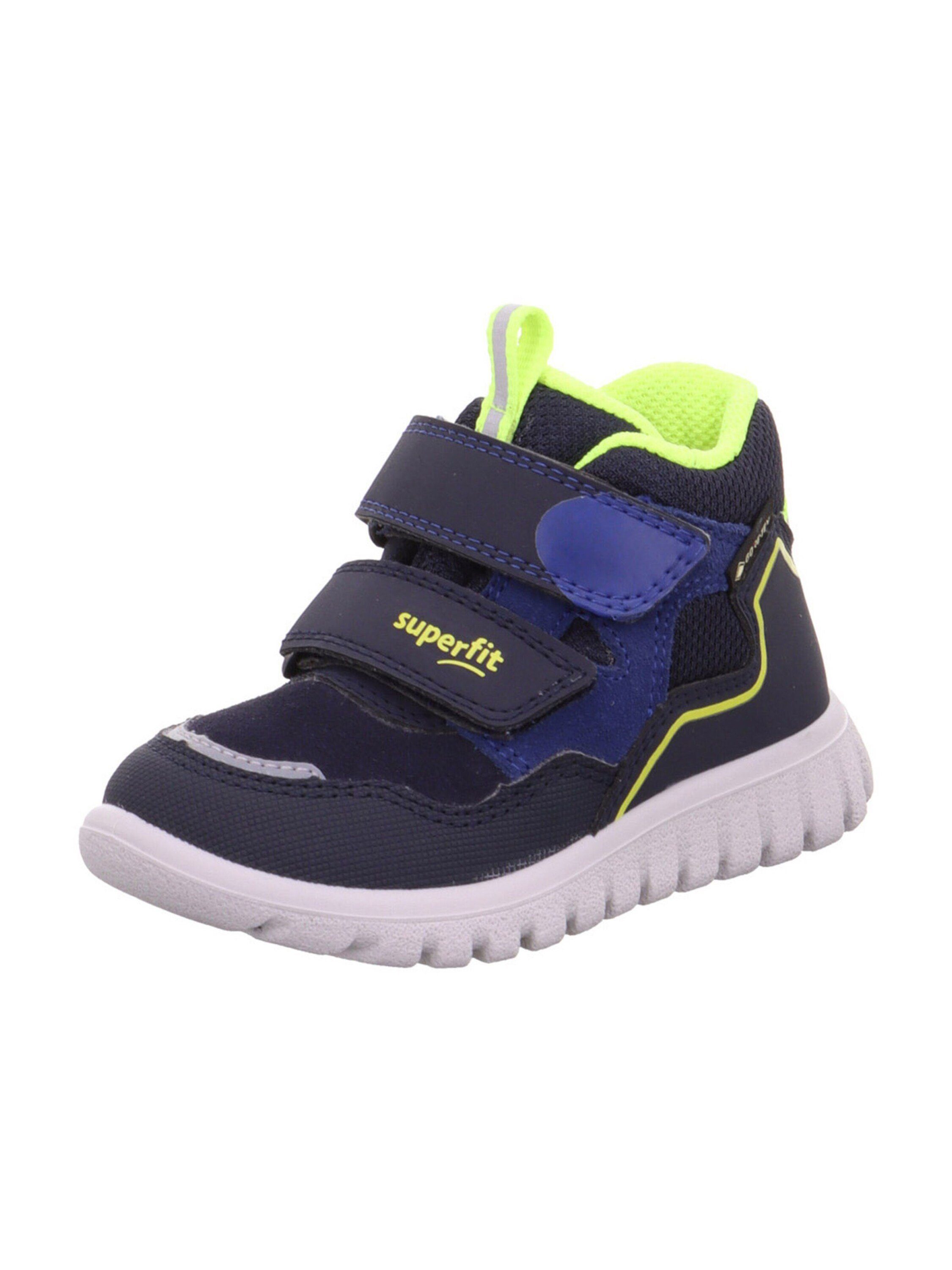 (1-tlg) Sneaker Sport Superfit 7 blau/gelb