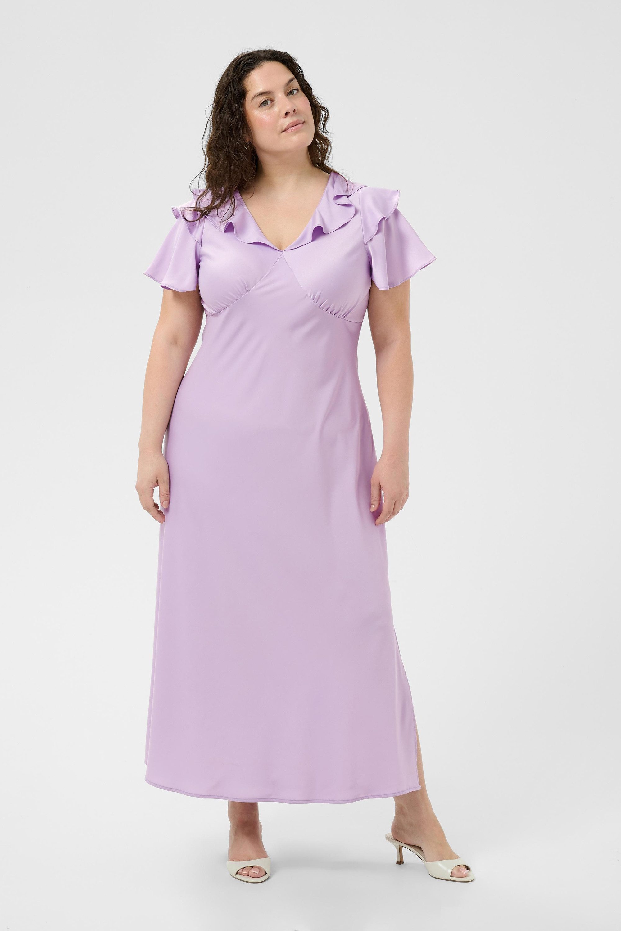 KAFFE Curve Blusenkleid Kleid KCjamie Große Größen