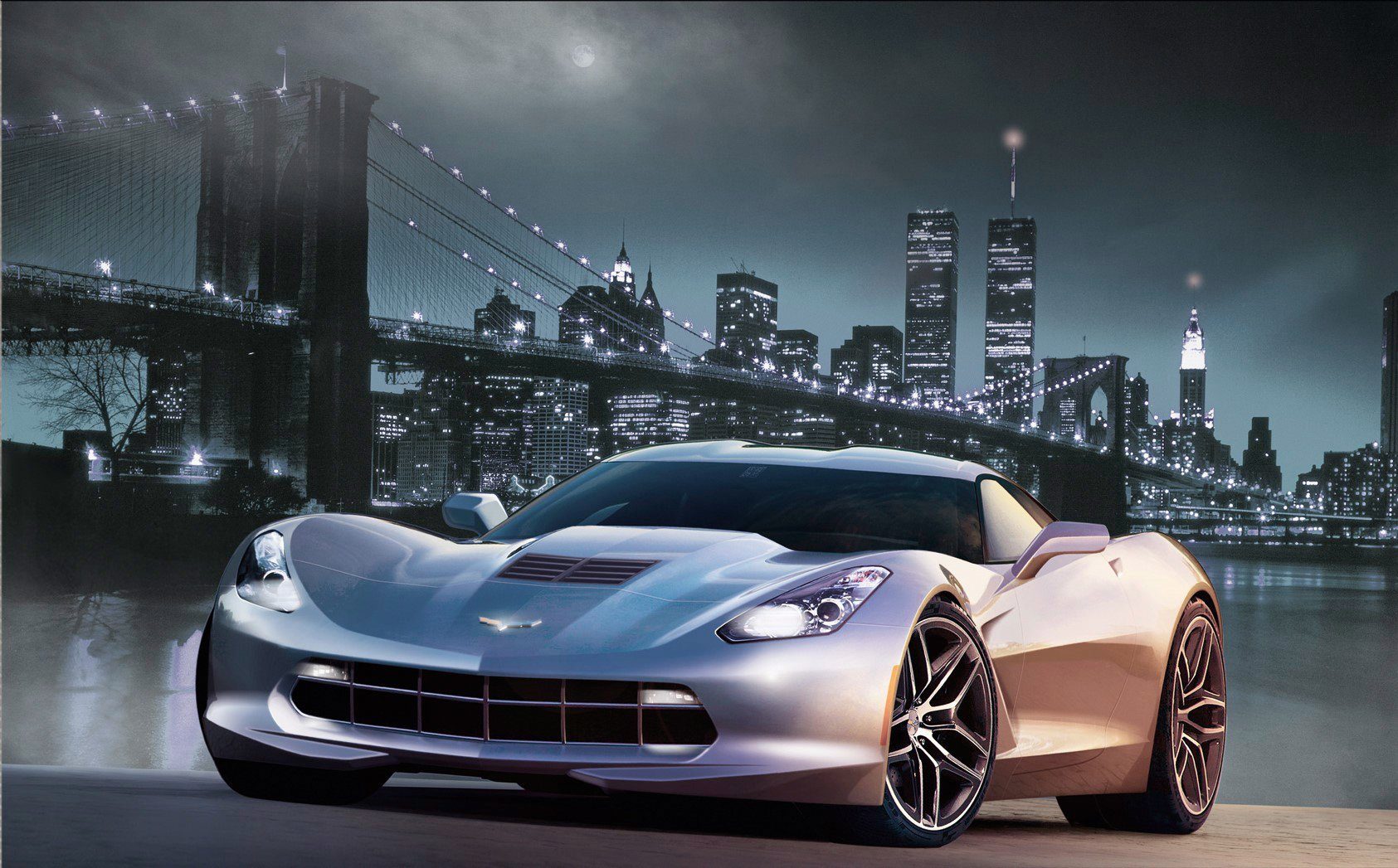 Papermoon Fototapete Manhatten Car I, glatt