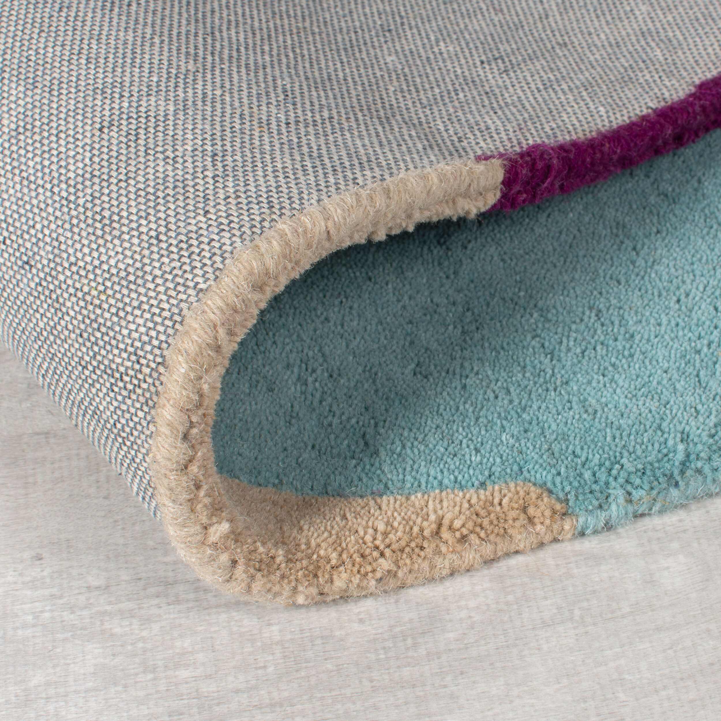 FLAIR RUGS Wollteppich Mia Arch, rechteckig, Höhe: 12 mm, mit gebogener Kantenform