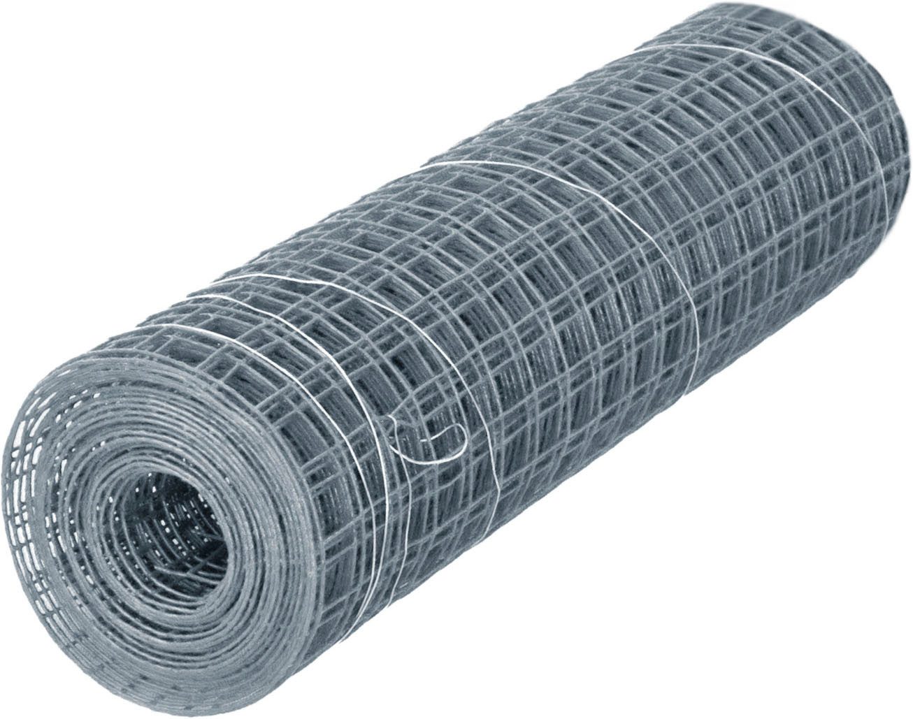 Windhager Voliere für Tiere und Garten, Drahgitter verzinkt für den Außenbereich, Stahlgitter erhältlich in unterschiedlichen Größen