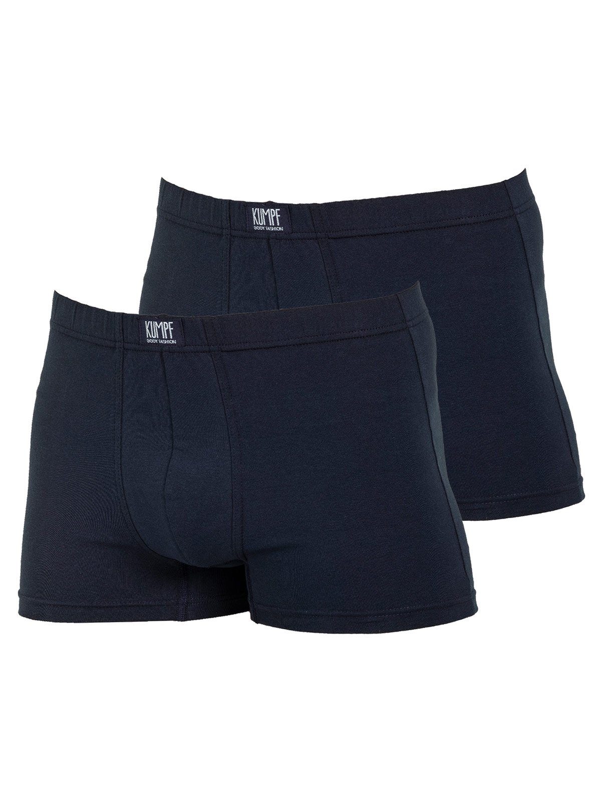 KUMPF Retro Pants 2er Sparpack Cotton Herren navy (Spar-Set, Markenqualität Bio 2-St) Pants hohe