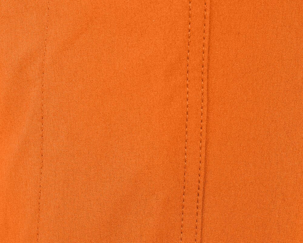 Wanderhose, orange (slim) vielseitig, Damen Capri BARLEE 3/4 Normalgrößen, Bergson pflegeleicht, Outdoorhose