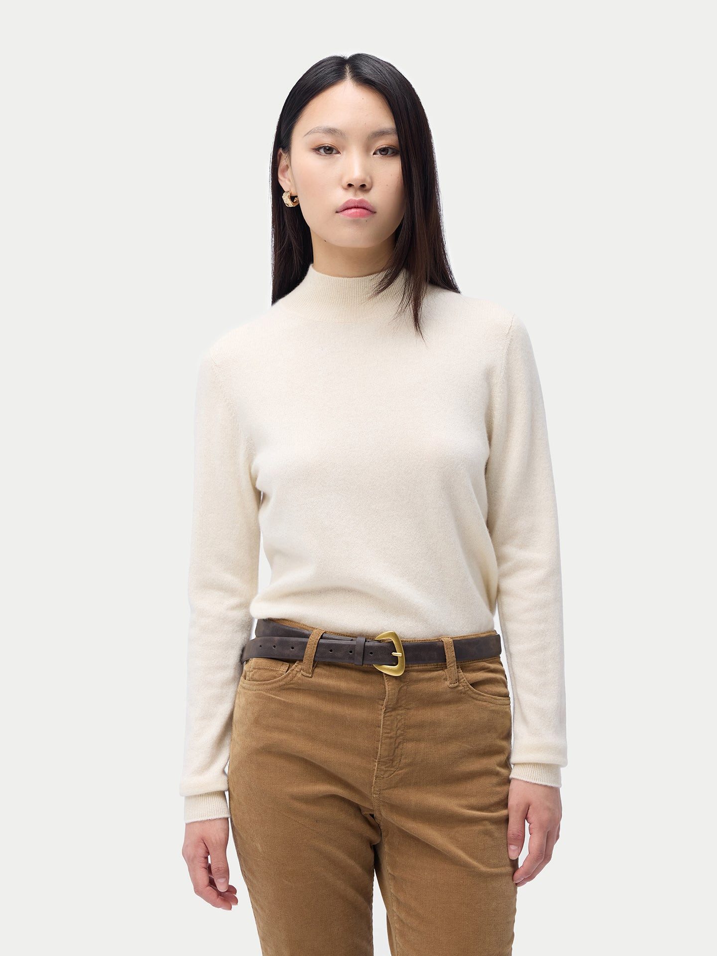 GOBI Cashmere Stehkragenpullover Kaschmir Stehkragenpullover