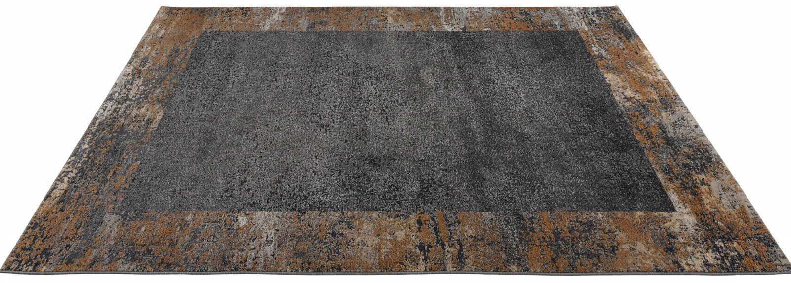 TaraCarpet Teppich TaraCarpet Futuro Bordüre Wohnzimmer,Schlafzimmer,Esszimmer, rechteckig, Höhe: 9 mm, Wohnzimmer, Schlafzimmer, Esszimmer, Futuro Bordüre 120x170