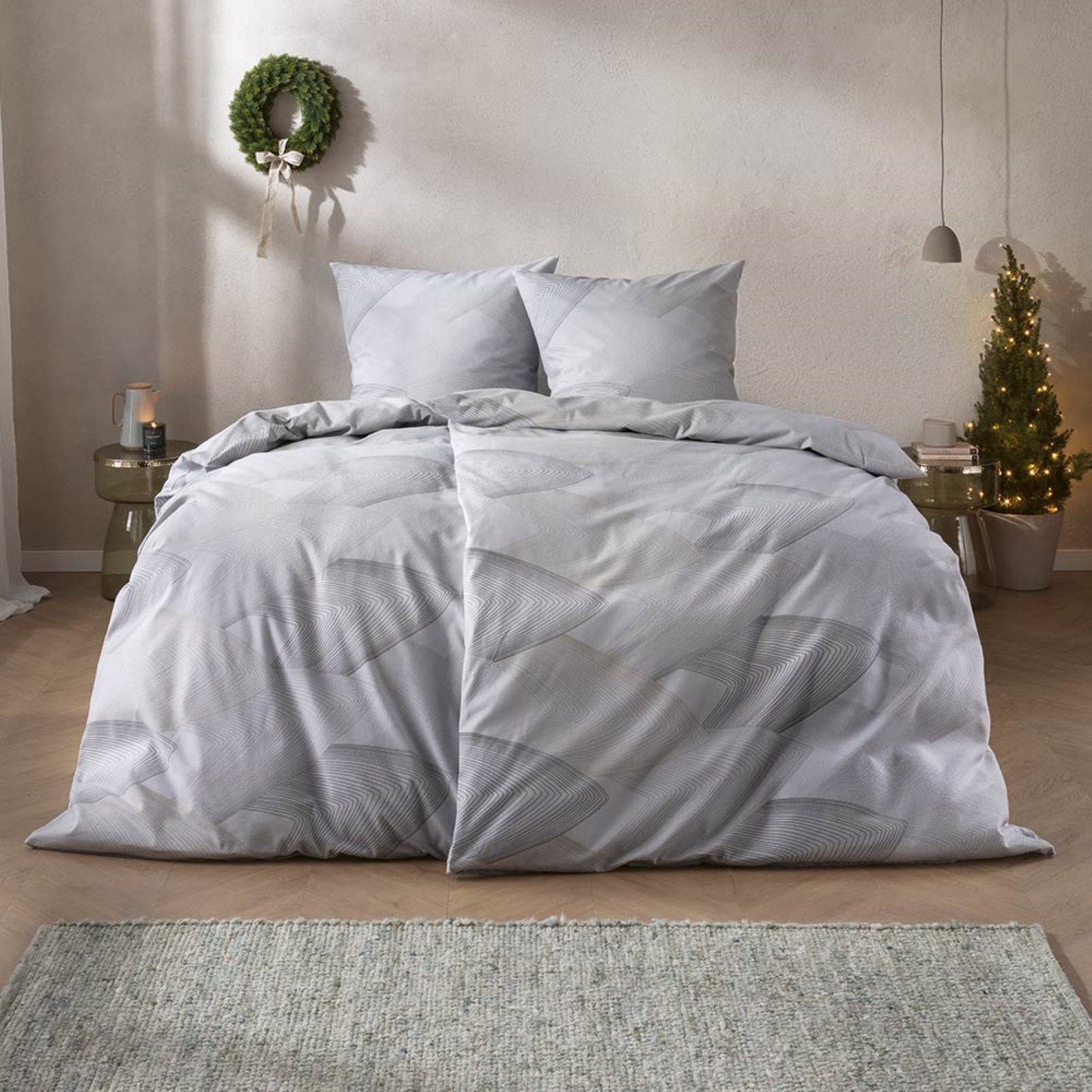 Estella Bettwäsche Estella Samt + Seide Flanell Bettwäsche 135x200 Bolzano günstig online kaufen