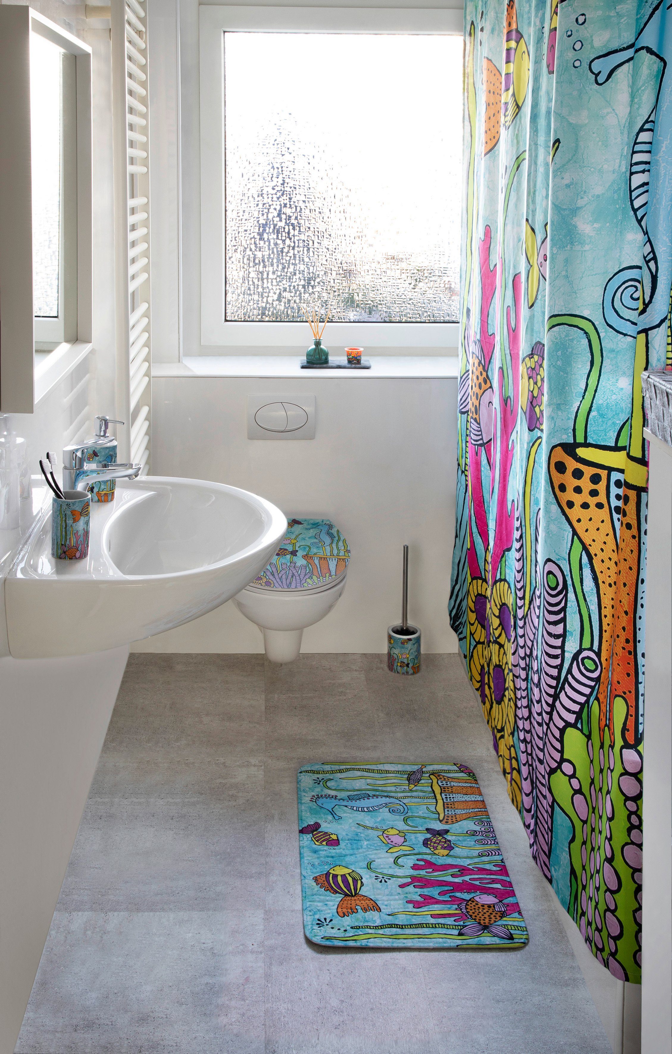 WENKO WC-Sitz Rollin’Art Ocean Life, mit günstig online kaufen
