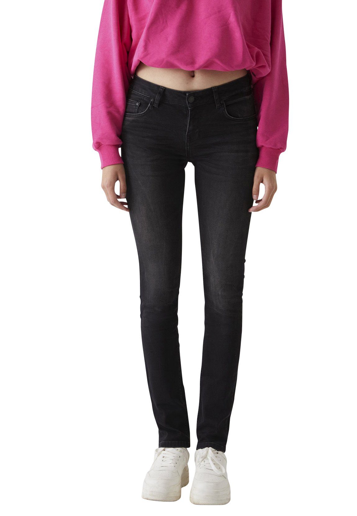 LTB Slim-fit-Jeans LTB Damen Jeans ASPEN Y Lia Wash Schwarz