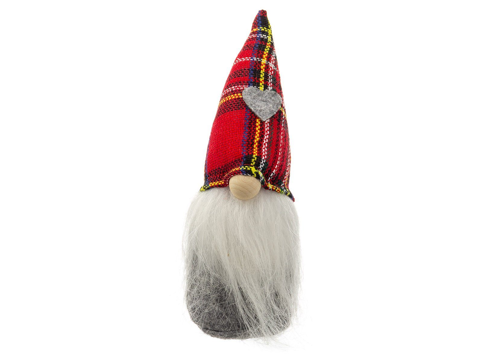 Christmas Paradise Wichtel 46415 Wichtel Gnom kariert (Stück, 1 St., 1), Weihnachtsdeko