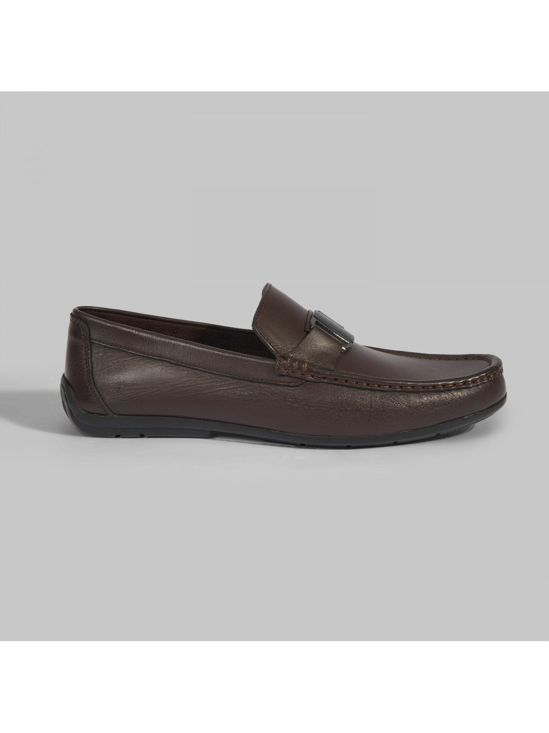 Desa Herren-Slipper – Obermaterial Leder, Textilfutter, flacher Absatz, oh günstig online kaufen