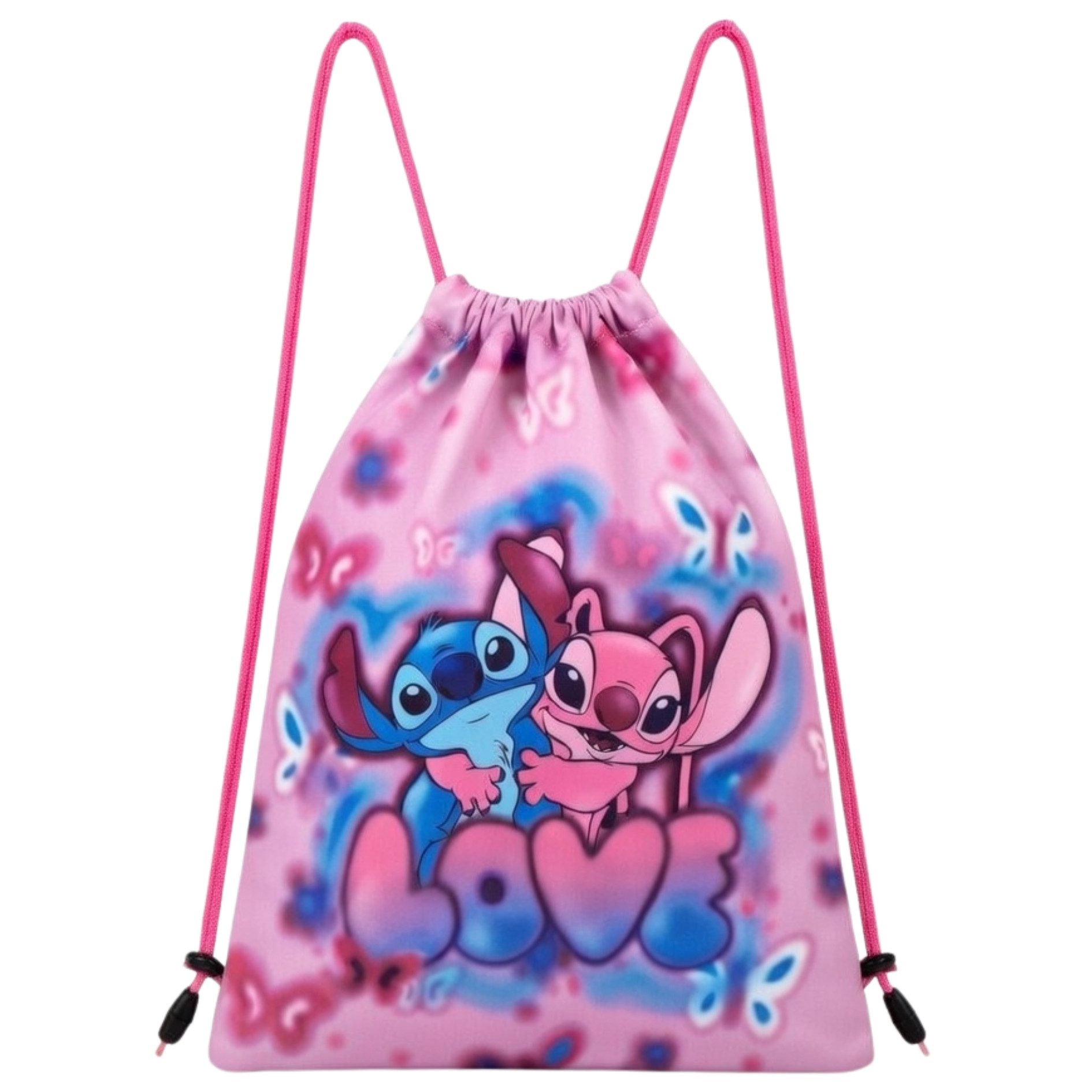 Lilo & Stitch Turnbeutel Disney Stitch Turnbeutel, Kordelzug, Sporttasche, Schwimmbeutel