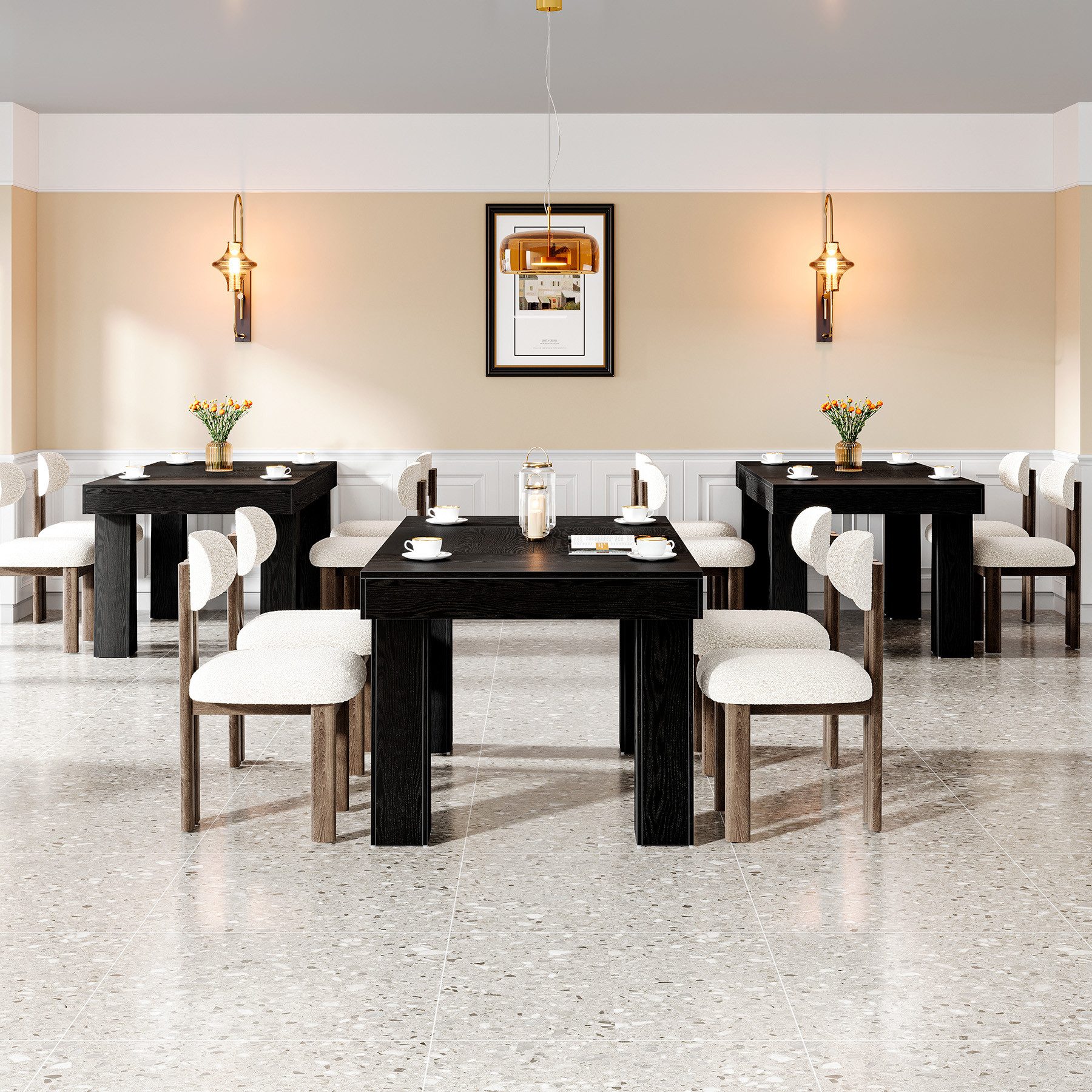 Tribesigns Esstisch 160 cm rechteckiger Küchentisch günstig online kaufen