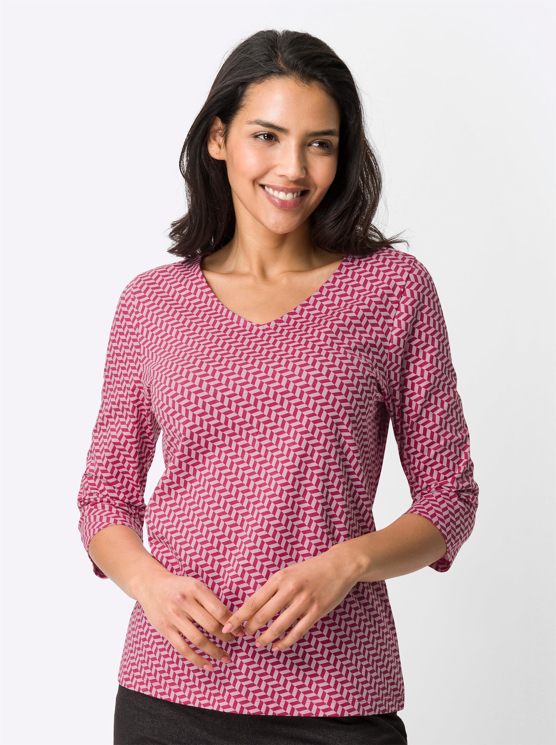 Sieh an! Trainingsshirt 3/4-Arm-Shirt . günstig online kaufen