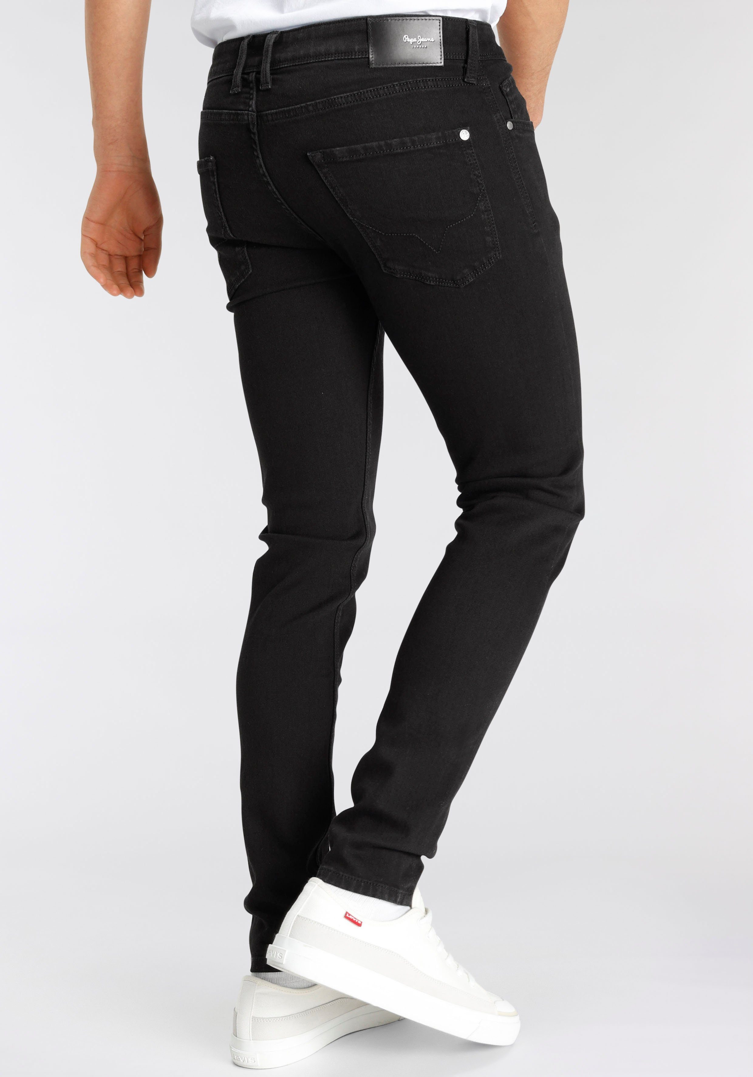 Finsbury black Pepe Jeans Skinny-fit-Jeans