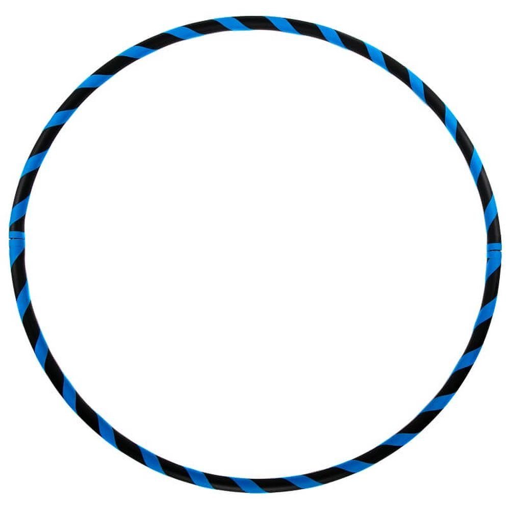 Hula-Hoop-Reifen Faltbarer Anfänger Hula Hoop Reifen, Neon-Blau Ø100cm