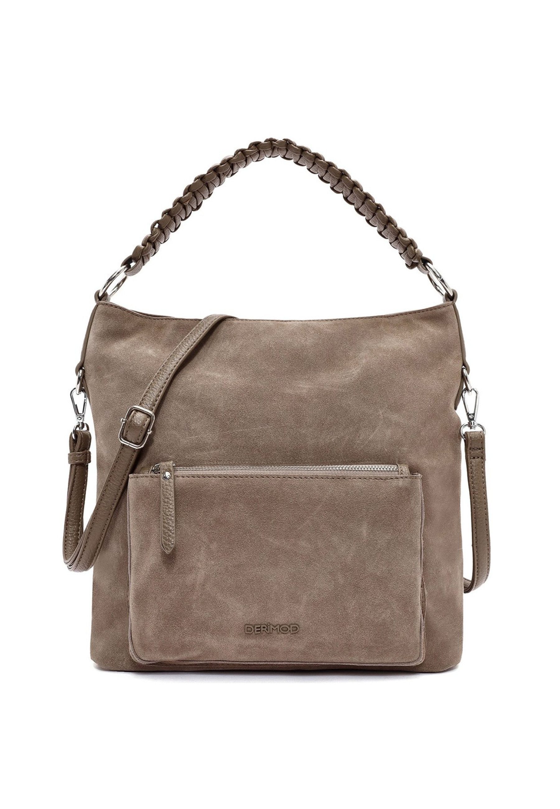 Umhängetasche Schultertasche aus Kunstvelours